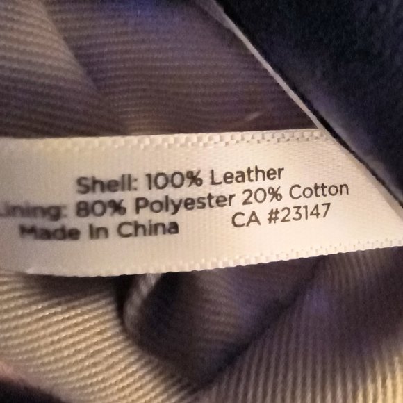 Talbots Navy Blue Leather Purse - Picture 8 of 8